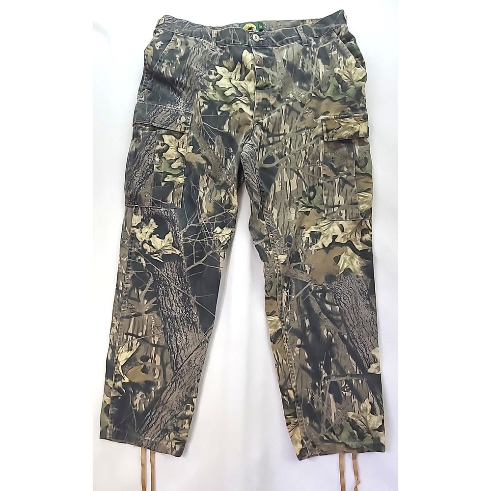 Vintage Cabelas Camo‎ Hunting Pants sz Lg Outdoors